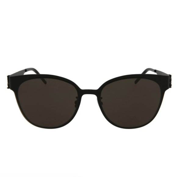 Saint Laurent Unisex Black Round Sunglasses! - Picture 2 of 4